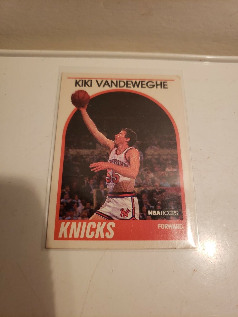 Kiki Vandeweghe 1989-1990 NBA Hoops #295 - New York Knicks